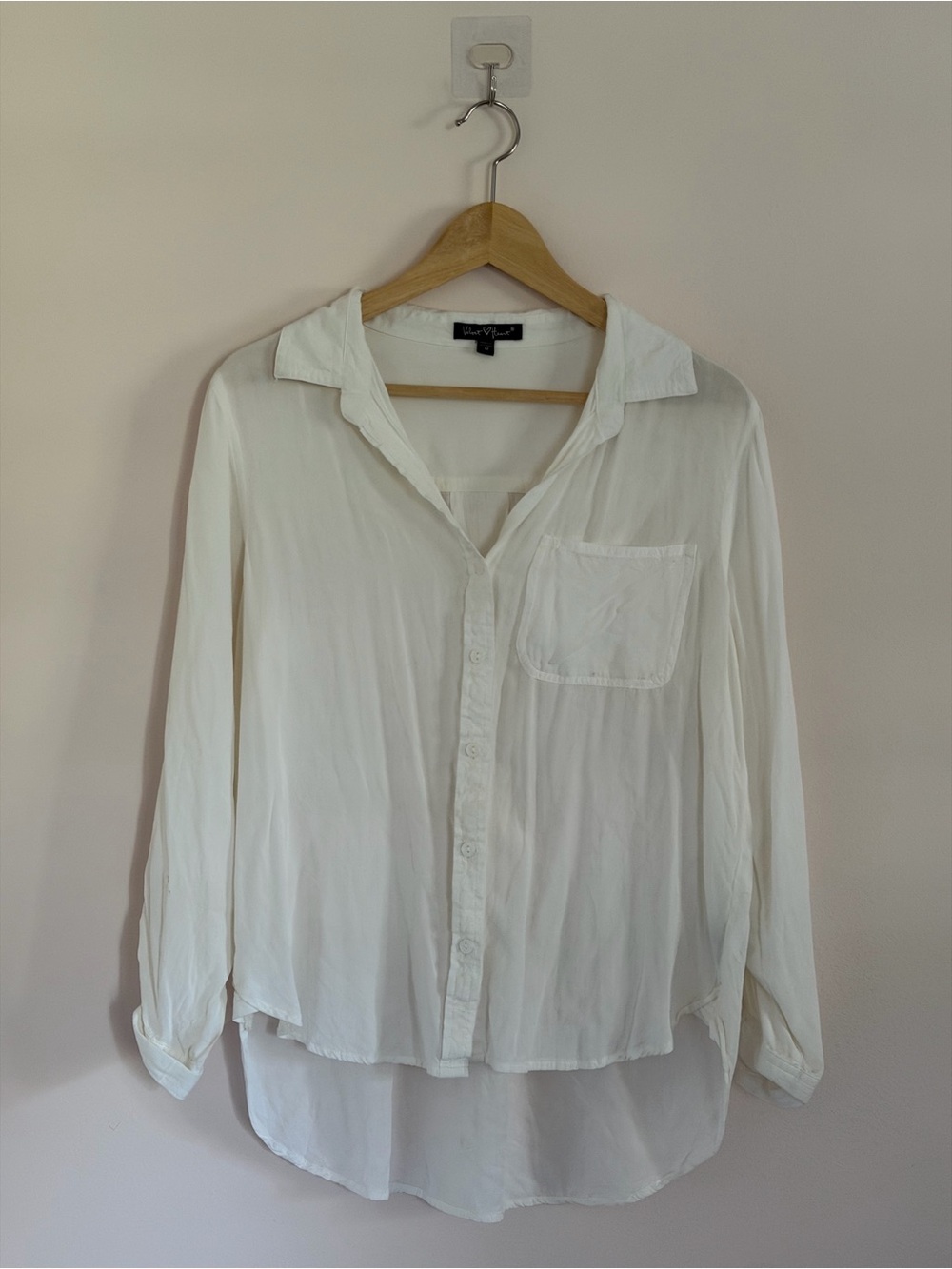 Ivory Button-Down Pocket Shirt